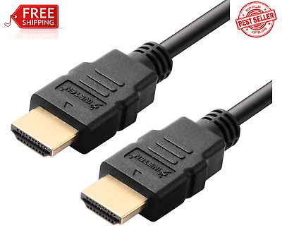 #ad HDMI CABLE 5ft 1.5m HIGH SPEED For BLURAY DVD PS3 HDTV XBOX LCD TV LAPTOP PC