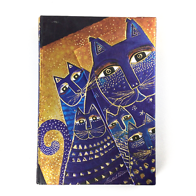 #ad Mediterranean CATS PaperBlanks JOURNAL Laurel Burch Lined Notebook 7quot; x 5quot; NEW