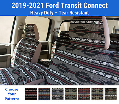 #ad Southwest Sierra Seat Covers for 2019 2021 Ford Transit Connect