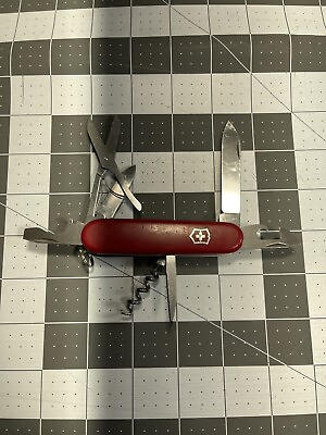 Victorinox Climber Swiss Army Knife Hoffritz Red Vintage Pre 1985 3632