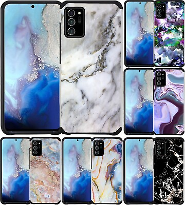 For Samsung Galaxy Note 20 20 Ultra Case Marble Design Slim Hybrid Phone Cover