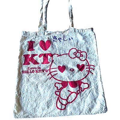 #ad #ad Hello Kitty Bag reusable shopping lightweight packable bag 12x12 satchel boho