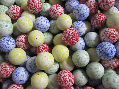 #ad #ad 2 Pounds Of A Nice Mix Of Speckled Frit Glass Marbles 1 inch Size
