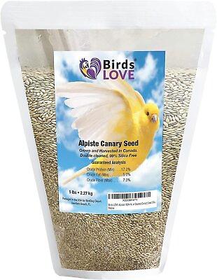 #ad Birds LOVE Alpiste 100% Double Cleaned Seeds Canary Finch Bird Food GMO Free 5lb