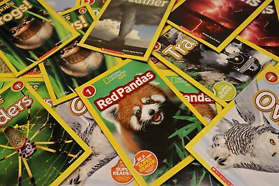 #ad Lot of 8 National Geographic Kids Level 1 Paperback Books MIX