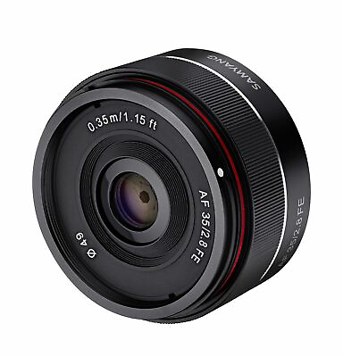 Samyang AF 35mm F2.8 Full Frame Auto Focus Lens for Sony E Mount FE SYIO35AF E