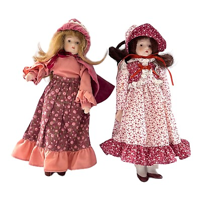 #ad #ad 2 Vintage Russ Berrie Months to Remember Dolls September #1593 amp; November #1595