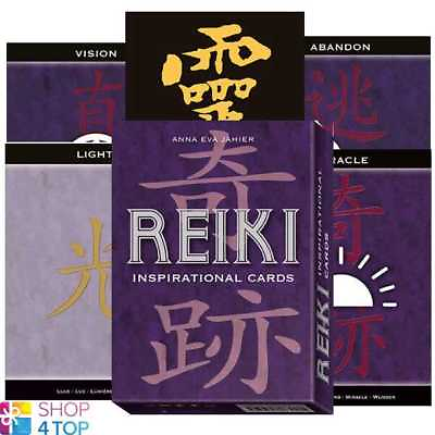 #ad REIKI INSPIRATIONAL TRANSFORMATION CARDS DECK ESOTERIC TELLING LO SCARABEO NEW