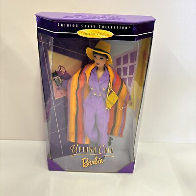 #ad Uptown Chic 1998 Barbie Doll New in Box Collector Edition Mattel 19632