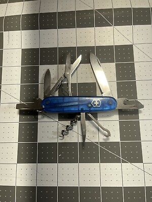 Victorinox Climber Swiss Army Pocket Knife 91MM Blue 3206