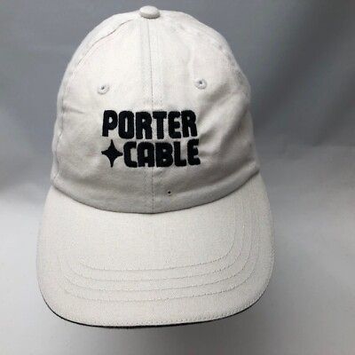 Porter Cable Hat Cap Adjustable OSFM Power amp; Pneumatic Tools Tan