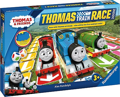 #ad Thomas and Friends Train Race Game Ravensburger