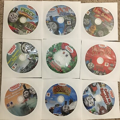 #ad Thomas and Friends Dvd lot Of 10 Thomas The Train DISCS ONLY See Pics