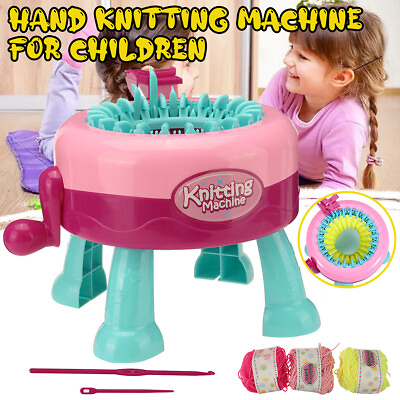 #ad 22 Needles Hand Knitting Machine Weaving Loom Knit for Scraf Hat Children Tool