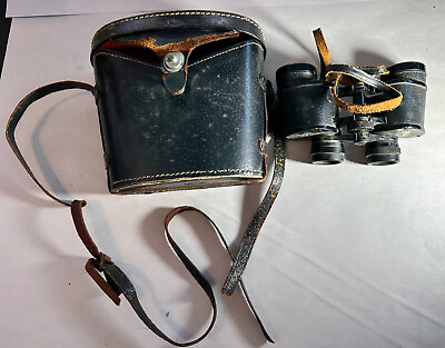 Vintage Nikon Binolux 7X35 Binoculars with Case 7.3 degrees