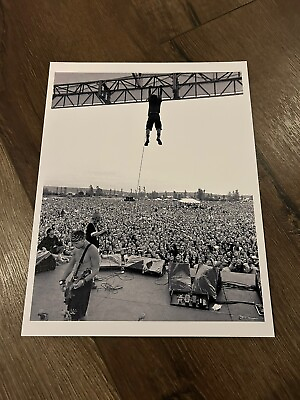 #ad EDDIE VEDDER Art Print Photo 11x14quot; PEARL JAM Poster Drop In The Park Concert