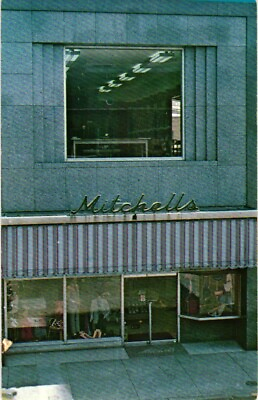 #ad Mitchell#x27;s Downtown Fashion Center Where Roanoke Shops With Confidence Postcard