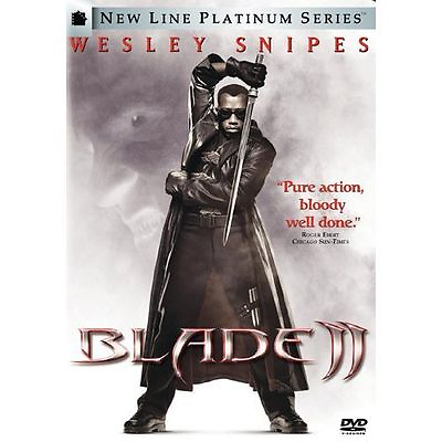 #ad Blade II DVD 2002 2 Disc Set Widescreen NEW