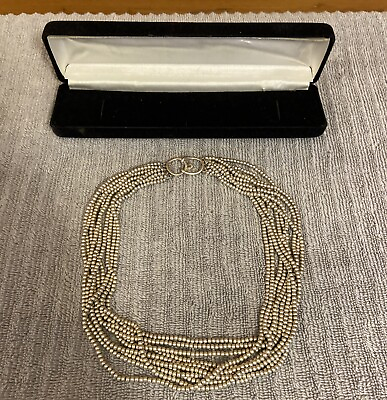 #ad Tiffany necklace 2.57 Ounce 73 Grams