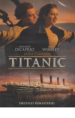 Titanic 2012 2 DVDs Movie 1997 Sinking of RMS Titanic James Cameron Film