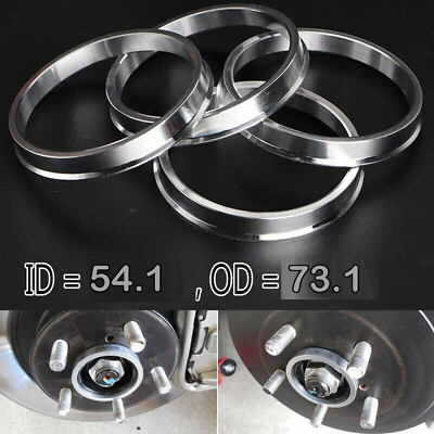 #ad For Toyota Scion Miata 73.1mm Wheel to 54.1mm Hub Centric Rim Spacer Ring x4