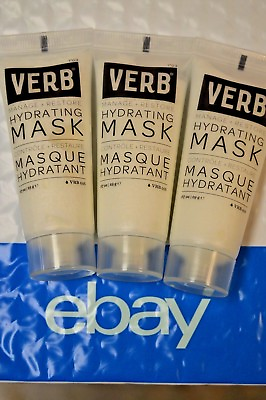 #ad 3X VERB Manage Restore Hydrating Mask for Hair Travel Size .67 oz Sealed
