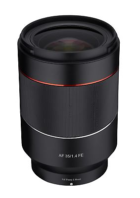 Rokinon AF 35mm F1.4 Full Frame Auto Focus Wide Angle Lens for Sony E Mount FE
