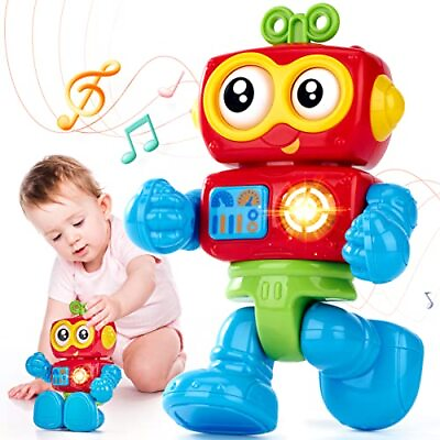 #ad Light Up Activity Robot Musical Toys For Toddlers Babies 1 2 3 Year Old Boy Girl