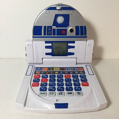 #ad Star Wars R2D2 Talking Mini Learning Computer Collectible Childs Toy Kids Games