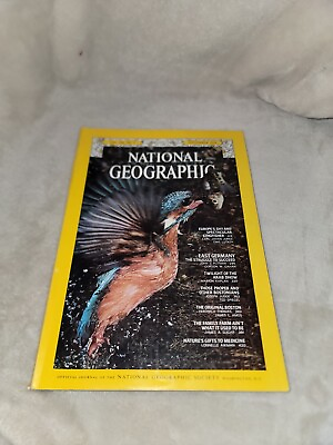 #ad National Geographic Sept 1974 Nature#x27;s drugs East Germany Kingfisher Vol146