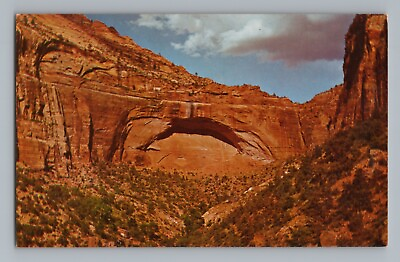 #ad Great Arch Zion Park Utah Vintage Postcard