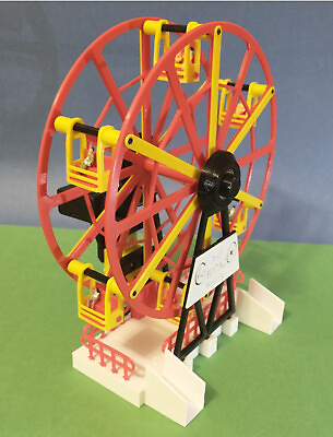 3D Printed Model Ferris Wheel HO Scale Motorized