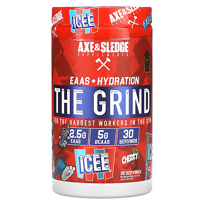 #ad The Grind EAA s Hydration Icee Cherry 16.93 oz 480 g