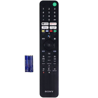 #ad Sony Genuine OEM RMF TX520U Voice Remote Control BRAVIA KD XR Models w Batteries