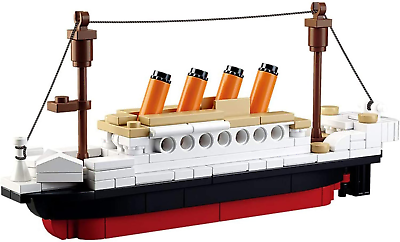 #ad Building Blocks for Titanic ShipBoat 3D Model Educational Gift Toys for Children