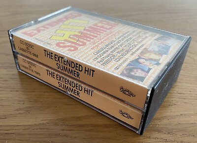 #ad The Extended Hit Summer 1985 Cassette DOUBLE ALBUM Music 2 X Tapes Tested