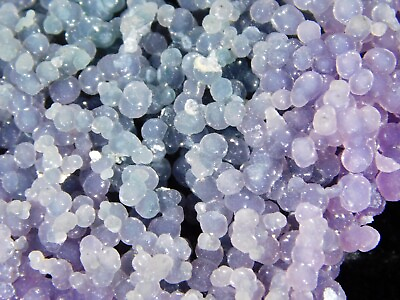 #ad 100% Natural Botryoidal Chalcedony GRAPE Agate Crystal Cluster 63.1gr