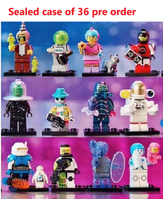 #ad LEGO Space Series CMF Case of 36 Collectible Minifigures 71046 PRE ORDER