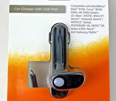 NEW ATamp;T CELL PHONE CAR CHARGER MICRO USB HP LG Motorola Nokia Samsung MPN 75369