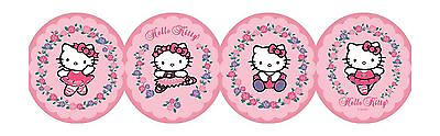 #ad Hello Kitty Ballet on Pink Sure Strip Laser Cut Wallpaper Border BT2787BD