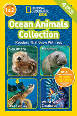 #ad National Geographic Readers: Ocean Animals Collection Paperback GOOD