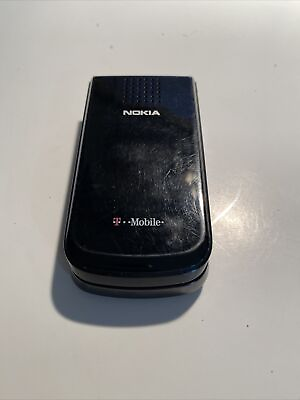Nokia Flip Phone 1.3 Mega Pixel With Camera No Adapter Untested