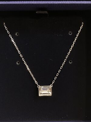 #ad Swarovski Deluxe Crystal Simple Necklace #5568014