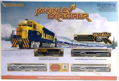 #ad Bachmann McKinley Explorer Ready To Run Electric Train Set Train Car N Scale