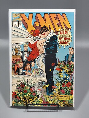 X Men #30 Marvel Comics The Wedding of Scott Summers amp; Jean Grey NM VF 9.0