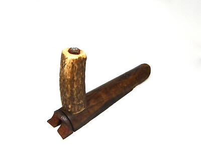 Vintage Antique Carpenter Tool Primitive Handmade Old Wood Metal Work