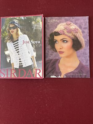#ad 2 Hand Knit Pattern Books Louisa Harding Yarn amp; Sirdar Yarn