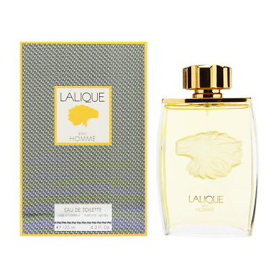 Lalique Pour Homme Leo by Lalique for Men 4.2 oz EDT Spray Lion Edition New