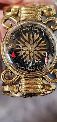 Vintage Women#x27;s Ernest Borel Cocktail Kaleidoscope Mechanical Watch