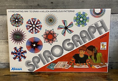#ad 2020 Kenner Hasbro Spirograph Drawing Kit Toy Retro Deluxe Set New In Box